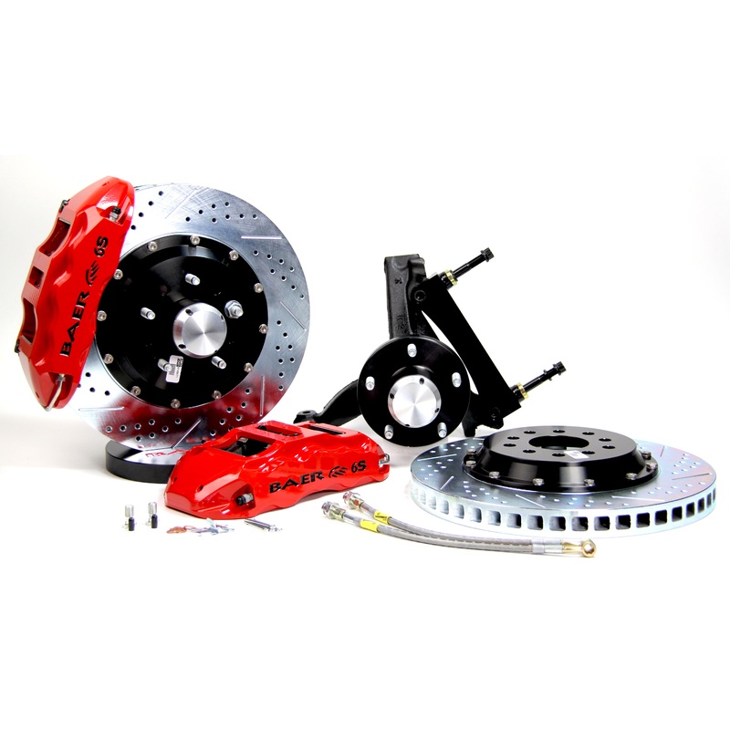 Baer Brakes 13inch SS4 Plus Rear Brake Kit Fire R SDZ 4302333FR
