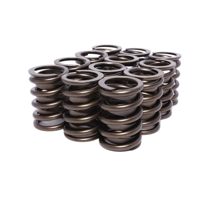 QA1 8CS375 Spring Chrome Silicon 2-1/2 Id 8-375 Lbs Chrome Plated