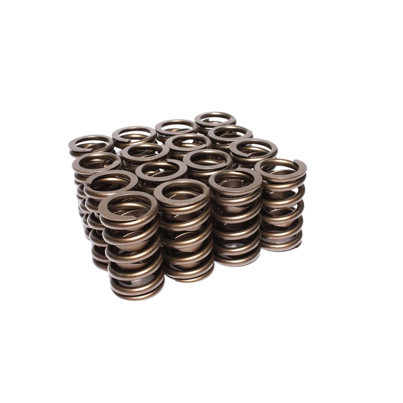 QA1 8MB375 Spring Chrome Silicon 3-1/2 Id 8-375 Lbs Chrome Plated 1St Coil Tapered